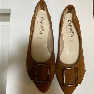 Brown Leather Women's Shoes